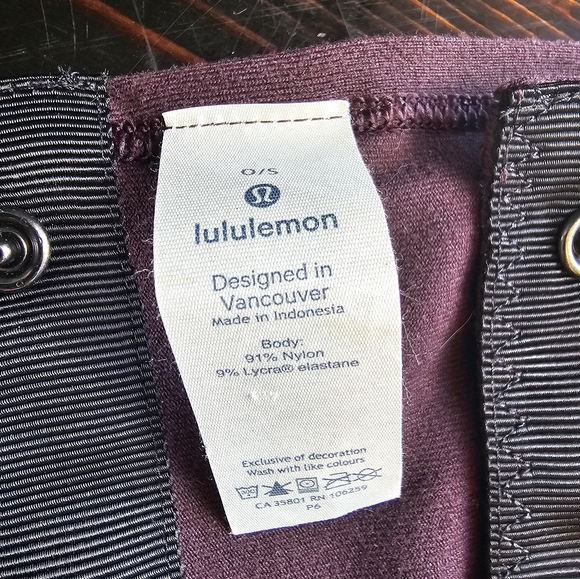 Lululemon Vinyasa scarf black cherry - Picture 3 of 4